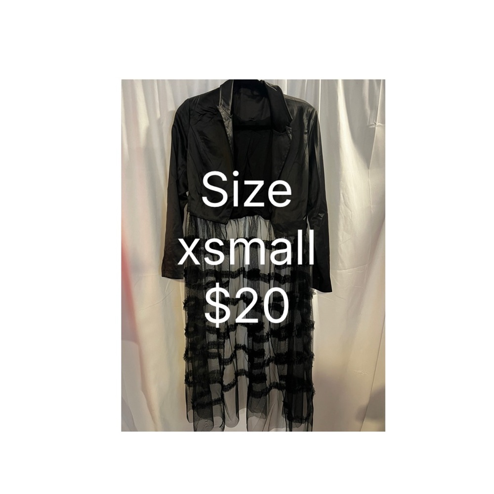 Elegant Black Sheer Dress